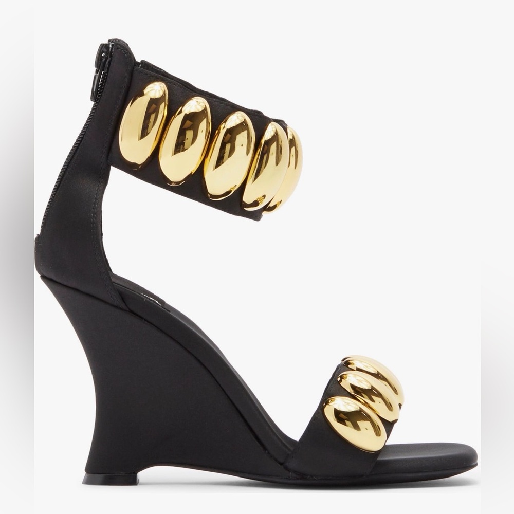 Shuri Ankle Cuff Wedge Sandal - Picture 3 of 6